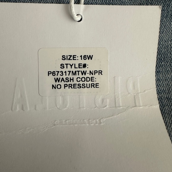 Pistola sz 16W Arielle Skinny jeans - Light Blue NWT - Picture 7 of 7